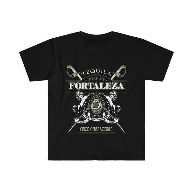 Soft Cotton TShirt Tequila Fortaleza Mexican Tequila teens clothes Menswear Top Hoodie, Sweatshirt | GrindPrints.com