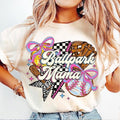 Softball Baseball Mama Ballpark Coquette Bow Game Day T-Shirts, Hoodie, Sweatshirt