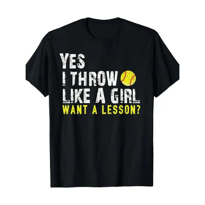 Softball For Girls Softball For Women T-Shirt 100%cotton Made in USA Hoodie, Sweatshirt | GrindPrints.com