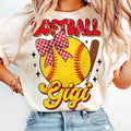Softball Gigi T-shirt, Retro Softball Mama, Game Day Grandma T-shirt Hoodie, Sweatshirt | GrindPrints.com