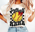 Softball Mama DTF Transfers - THIS IS NOT A SHIRT Hoodie, Sweatshirt | GrindPrints.com