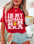 Softball Mom Shirt Softball Mom Era Shirt Custom Softball Mom Tee Softball Mom Tshirt In My Softball Era Tee Sports Team ...