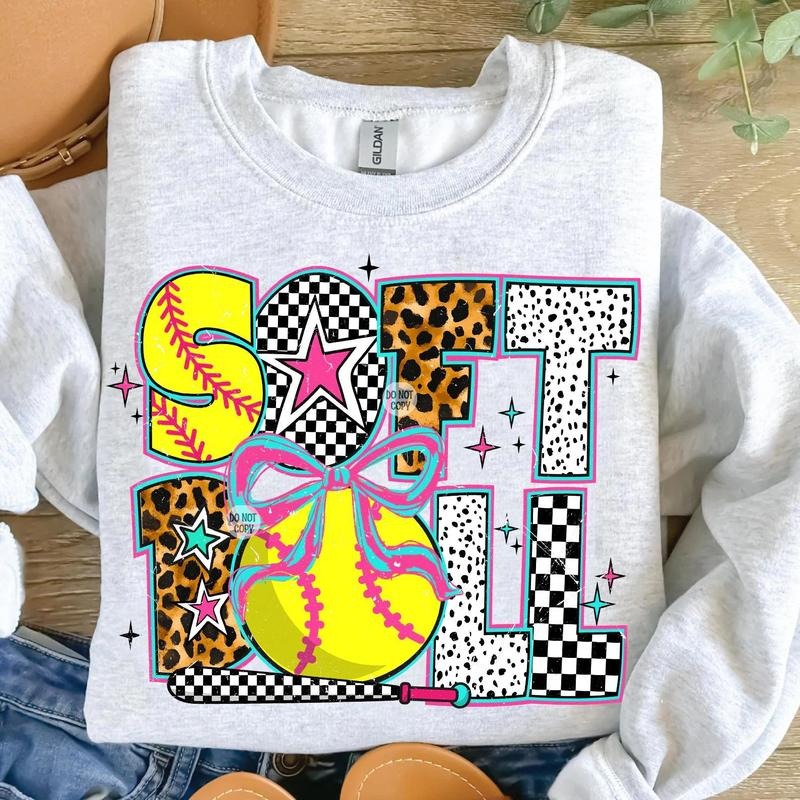 Softball Multi-Print DTF Transfers - THIS IS NOT A SHIRT Hoodie, Sweatshirt | GrindPrints.com