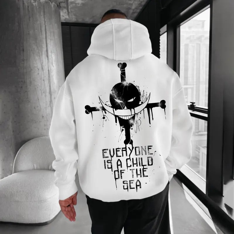 Solo Leveling Hoodie Sung Figure Shadow Monarch Sweatshirt Hoodie Classic Cotton T-Shirts | GrindPrints.com