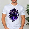 Solo Leveling Shirt, 'Arise' Graphic with Purple Demons, Bold & Powerful for Anime Fans Hoodie, Sweatshirt | GrindPrints.com