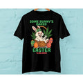 Some Bunny's Baked Easter Bunny Weed Smoking Rabbit Tshirt, Some Bunnys Baked women Shirt, Unisex Short Sleeve Tee...