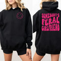 Somebody's Feral Girlfriend 2 Sided Hoodie, Funny Girlfriend Shirt, Gift For Her, Women Pink Graphic Tee, Unisex Crewneck...