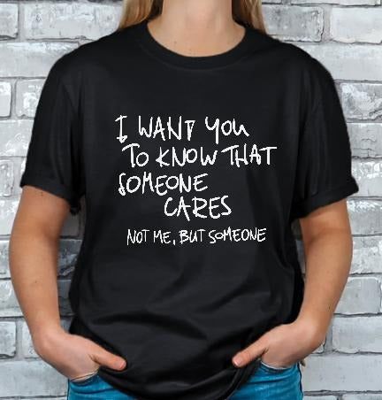 Someone Cares Sarcastic Casual T-shirt Crewneck Hoodie, Sweatshirt | GrindPrints.com