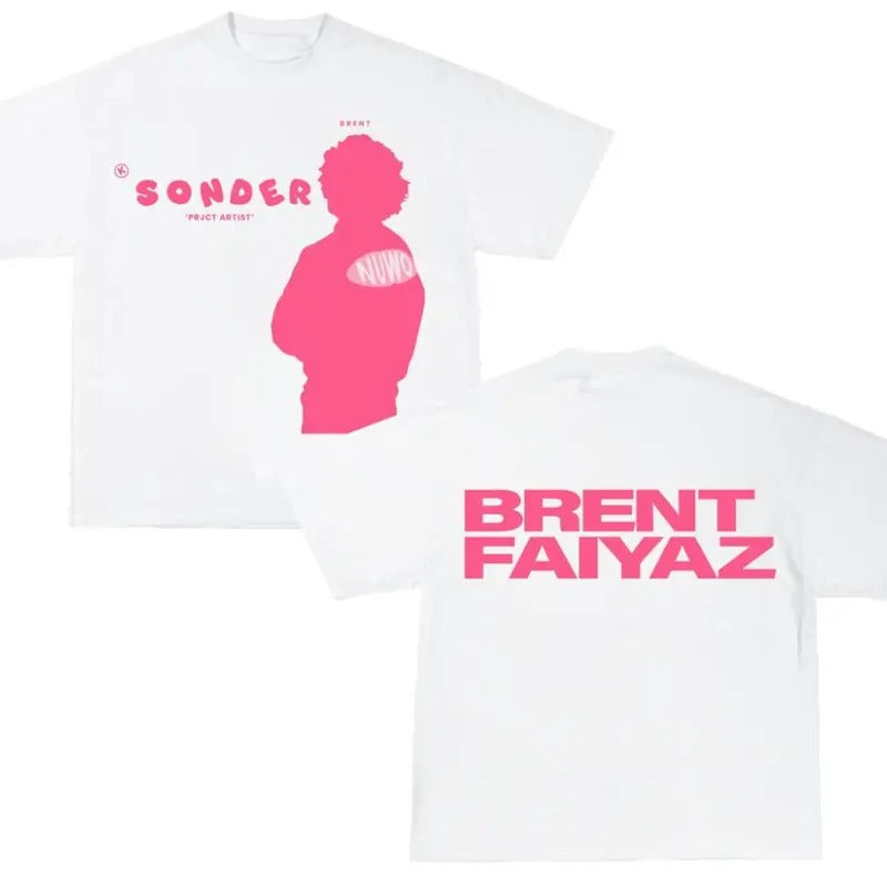 Sonder Pink Cute Brent Faiyaazzzz Rap Shirt Hoodie, Sweatshirt | GrindPrints.com