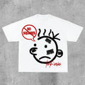 Sopula Casual No Squares Retro Street Pattern Cotton T-Shirt Hoodie, Sweatshirt | GrindPrints.com