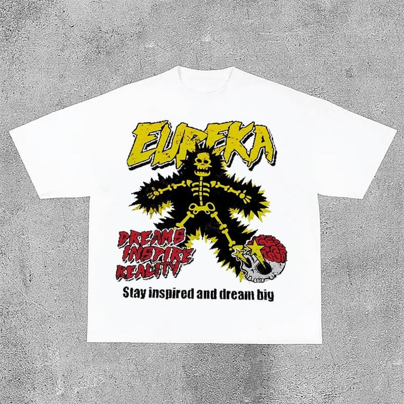 Sopula Dreams Inspire Reality Vintage Graphic Cotton T-Shirt Hoodie, Sweatshirt | GrindPrints.com
