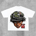 Sopula Flame Boy Stop War Graphic Print Cotton T-Shirt Hoodie, Sweatshirt | GrindPrints.com