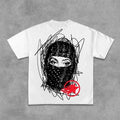 Sopula Gang Graffiti Mask Printed Cotton T-Shirt Hoodie, Sweatshirt | GrindPrints.com