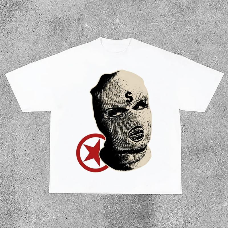 Sopula Gangster Hood Money Vintage Graphics Cotton T-Shirt Hoodie, Sweatshirt | GrindPrints.com