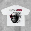 Sopula Hellcity - Flame Player Graphics Cotton T-Shirt Hoodie, Sweatshirt | GrindPrints.com