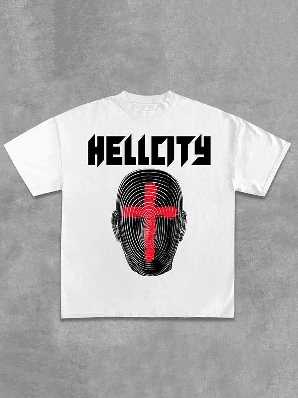 Sopula Hellcity-New Printed Pattern Design Cotton Casual T-Shirt Hoodie, Sweatshirt | GrindPrints.com