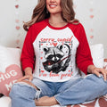 Sorry Cupid I've Been Feral Unisex Valentine's Day Shirt - Cute Racoon Graphic Tee