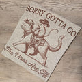 Sorry gotta go the vibes are off Graphic Tee or Sweatshirt Hoodie | GrindPrints.com