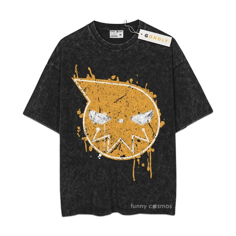Soul Eater Mineral Wash Anime Mineral Wash Vintage Mineral Wash TShirtArtsholic241003018393 T-Shirts, Hoodie, Sweatshirt