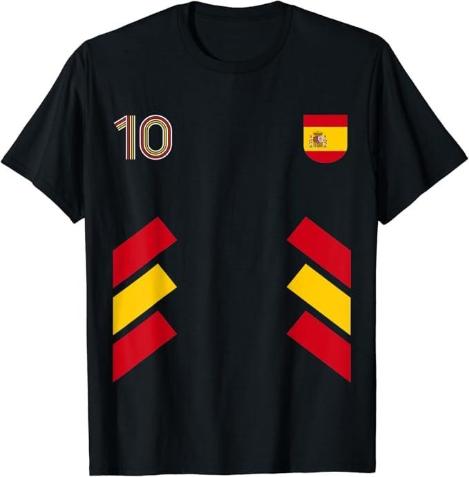 Spain Shirts, Soccer Spain Flag T-Shirt Cotton Fashion Casual Classic Hoodie, Sweatshirt | GrindPrints.com