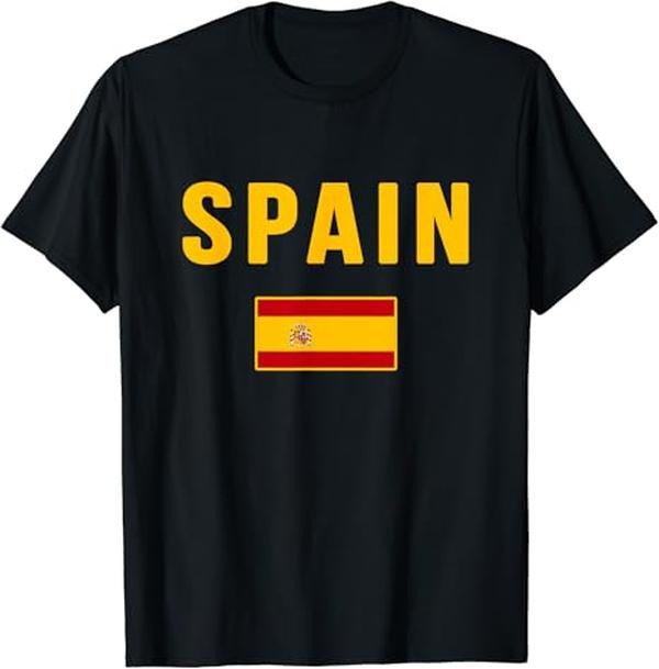 Spain Shirts, Spain Spanish Flag Espana T-Shirt Cotton Fashion Hoodie, Sweatshirt | GrindPrints.com