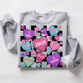 Spanish Candy Heart Conchas Casual Fabric T-Shirts, Hoodie, Sweatshirt