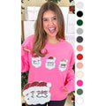 Sparkle Santa Sweatshirt T-Shirts, Hoodie | GrindPrints.com
