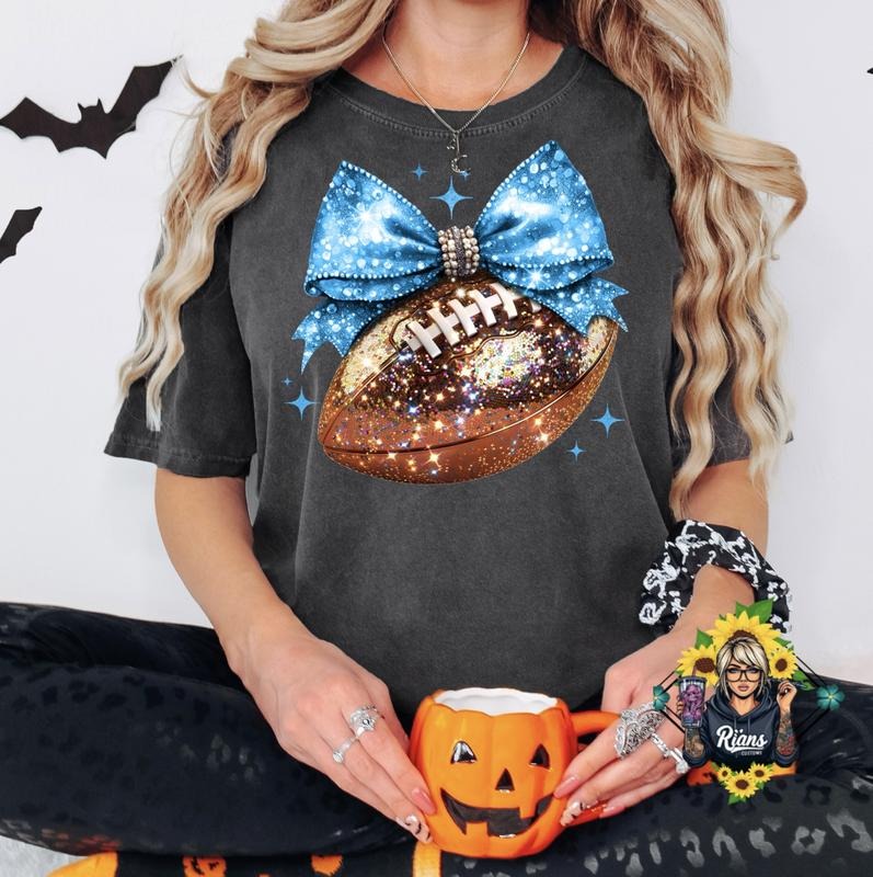Sparkling into Football Season. unisex comfort colors Tshirt Hoodie, Sweatshirt | GrindPrints.com