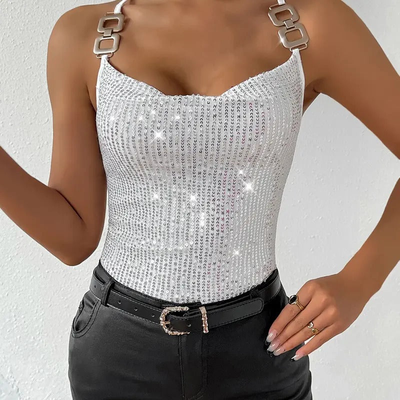Sparkly Sequins Party Club Tube TopsY2K T-Shirts, Hoodie, Sweatshirt | GrindPrints.com