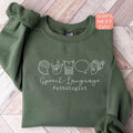 Speech Therapist Sweatshirt, Speech Language Shirt, SLP Nurse Sweater, SLP Shirt, Speech Language Pathologist Hoodie,...