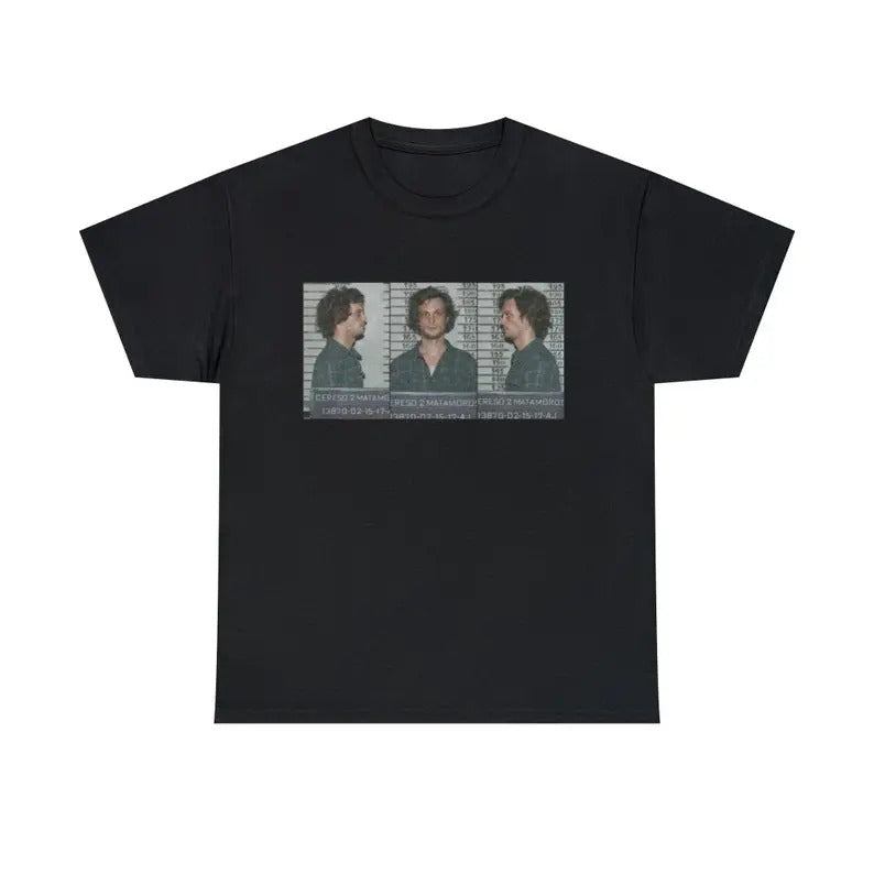 Spencer Reid Mugshot t shirt Criminal Minds TV Series Tee Hoodie, Sweatshirt | GrindPrints.com