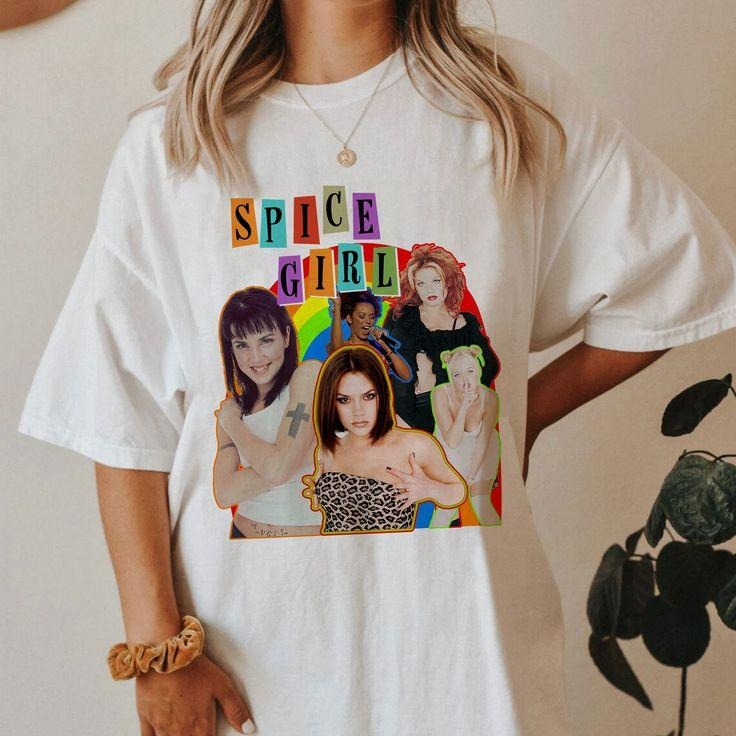 Spice Girls Shirt Retro 90s Spice Girls Fan Merch, Spice Girls Hoodie, Sweatshirt | GrindPrints.com