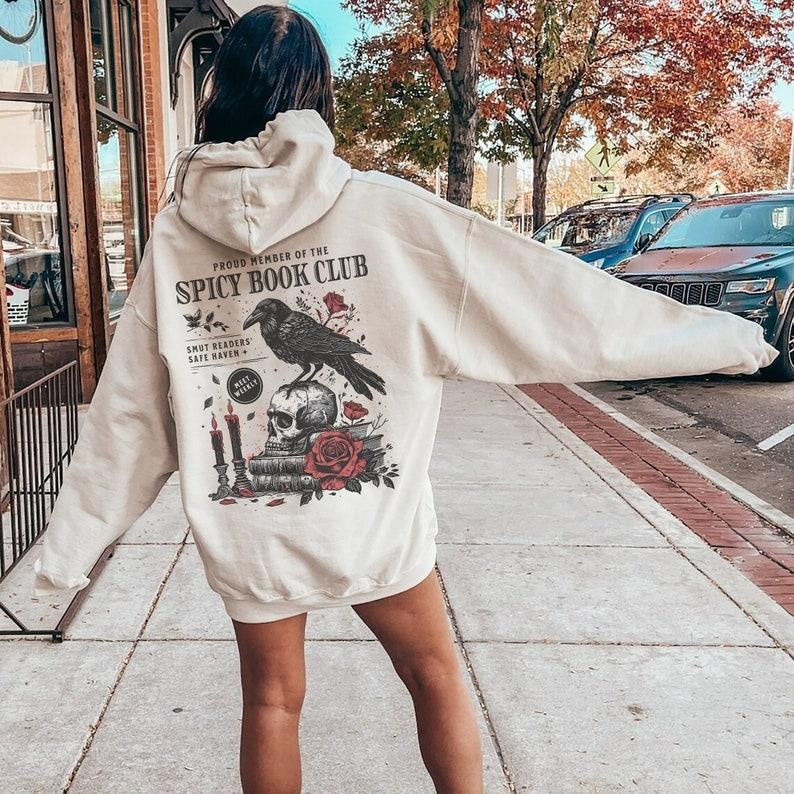 Spicy Book Club Morally Grey Booktok Bookish Things Smut Book Lover Death Tbr Romantasy Enemies Lovers T-Shirts, Hoodie, Sweatshirt