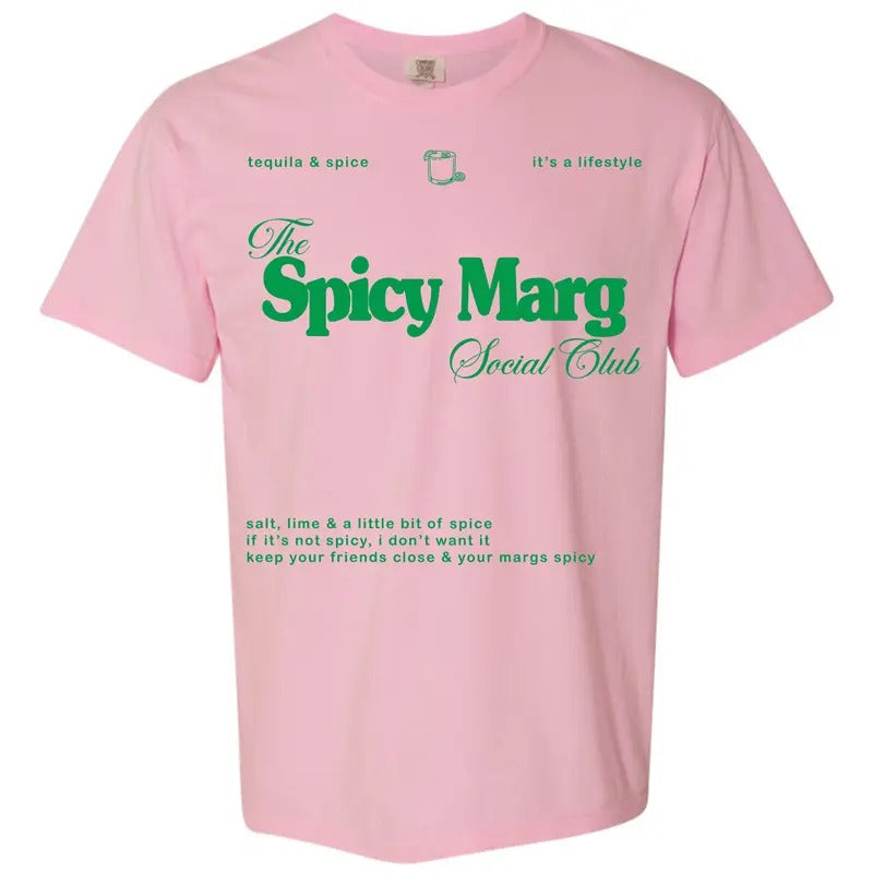 'Spicy Marg Social Club' T-Shirt Hoodie, Sweatshirt | GrindPrints.com