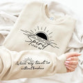 Spirit Lead Me Sweatshirt With Wrist Design, Spirit Lead Me To Where My Trust Is Without Borders Sweatshirt,...