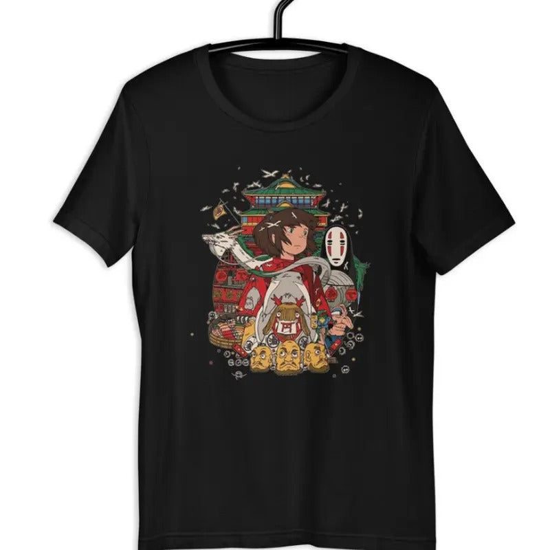 Spirited Away Anime T-Shirt, Studio Ghibli Hayao Miyazaki new unisex shirt Hoodie, Sweatshirt | GrindPrints.com