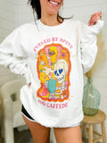 Spite And Caffeine Graphic Sweatshirt T-Shirts, Hoodie | GrindPrints.com