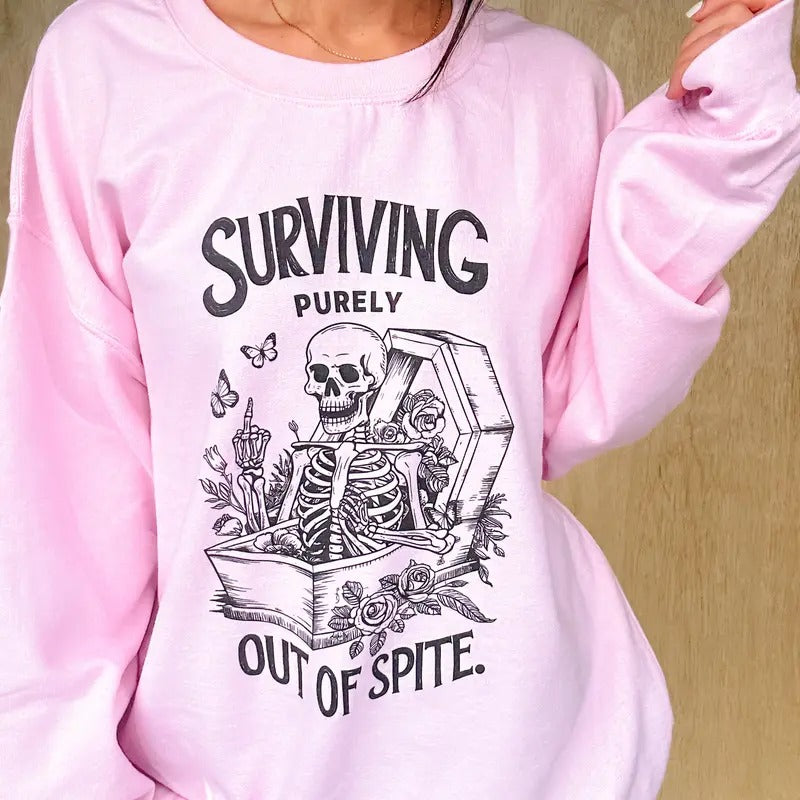 Spite Graphic Pullover T-Shirts, Hoodie, Sweatshirt | GrindPrints.com