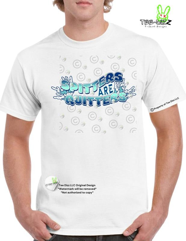 Spitters are Quitters, Suck it up Champ - Men's Funny T-shirt Hoodie, Sweatshirt | GrindPrints.com