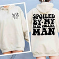 Spoiled My Blue Collar Man Funny Blue Collar Shirt Shirt T-Shirts, Hoodie, Sweatshirt