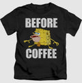 Sponge Bob Before Coffee Meme Funny T shirt Hoodie, Sweatshirt | GrindPrints.com