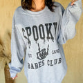 Spooky Babes Club Graphic Pullover T-Shirts, Hoodie, Sweatshirt | GrindPrints.com