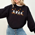 Spooky Fall Sweatshirt, Vintage Halloween shirt, Pumpkin Spooky Season Sweater, Ghost And Pumpkin T-shirt, Halloween...