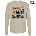 Spooky Halloween Collage Long Sleeve Comfort Colors T-Shirt 'NLB' Hoodie, Sweatshirt | GrindPrints.com