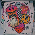 Spooky Retro Halloween Graphic Tee Loose fit Hoodie, Sweatshirt | GrindPrints.com