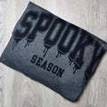Spooky Season Black Logo Halloween Sweatshirt T-Shirts, Hoodie | GrindPrints.com