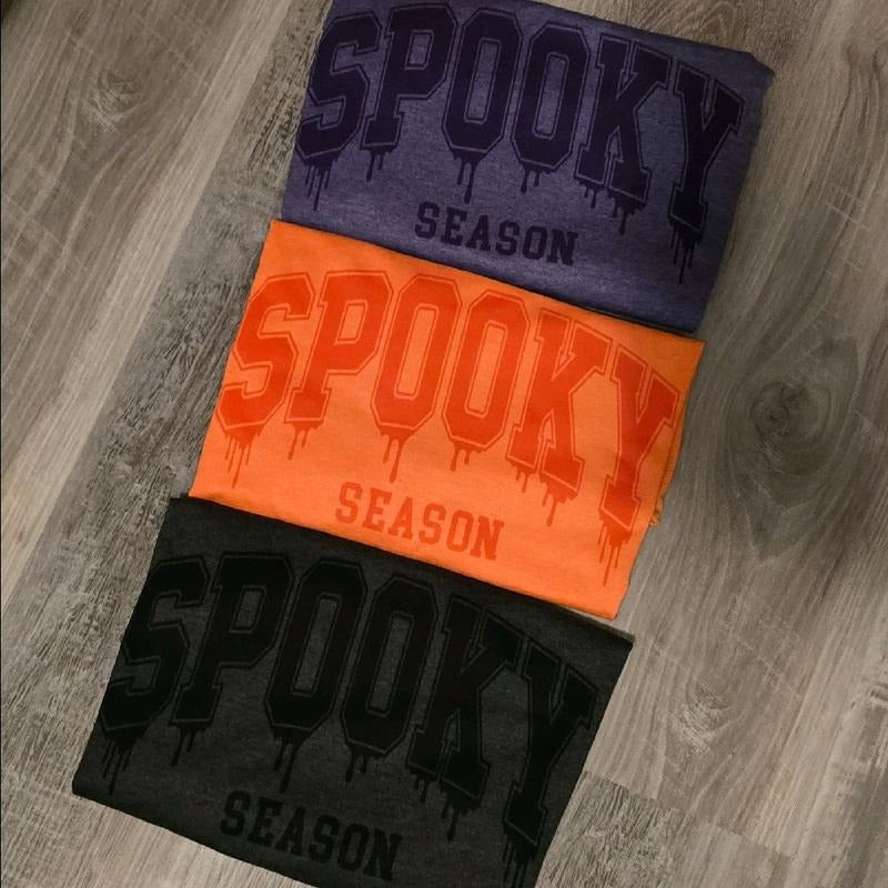 Spooky Season Choose your color graphic tee Hoodie, Sweatshirt | GrindPrints.com