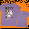Spooky Vibes Halloween Comfort Colors Double Sided T Shirt Hoodie, Sweatshirt | GrindPrints.com
