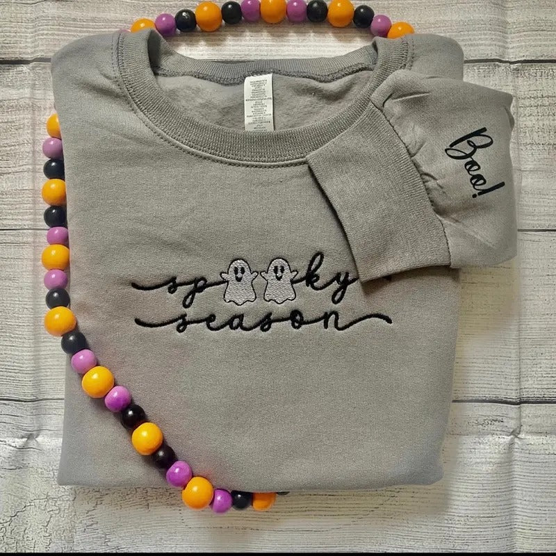 Spooky season sweatshirt T-Shirts, Hoodie | GrindPrints.com