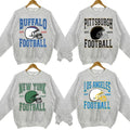 Sport Grey Classic Football Crewneck Sweatshirt - Perfect for All Teams T-Shirts, Hoodie | GrindPrints.com
